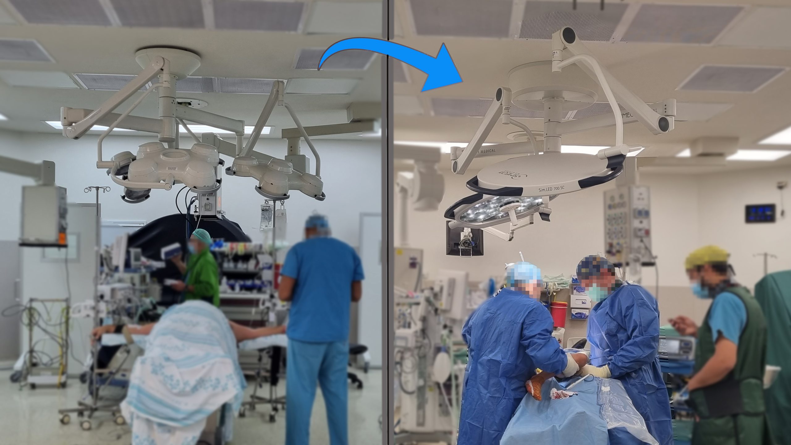 מנורות הניתוח של סימאון SIMEON MEDICAL