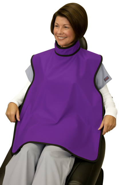 סינר העופרת תוצרת ארצות הברית, להגנה על מטופלים מבוגרים וילדים במהלך צילומי רנטגן דנטליים