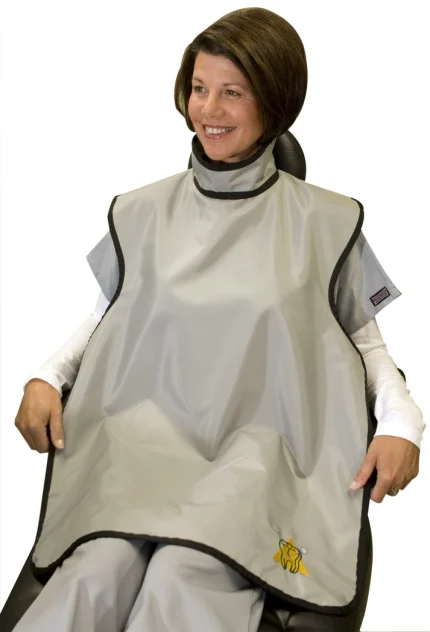 סינר העופרת תוצרת ארצות הברית, להגנה על מטופלים מבוגרים וילדים במהלך צילומי רנטגן דנטליים