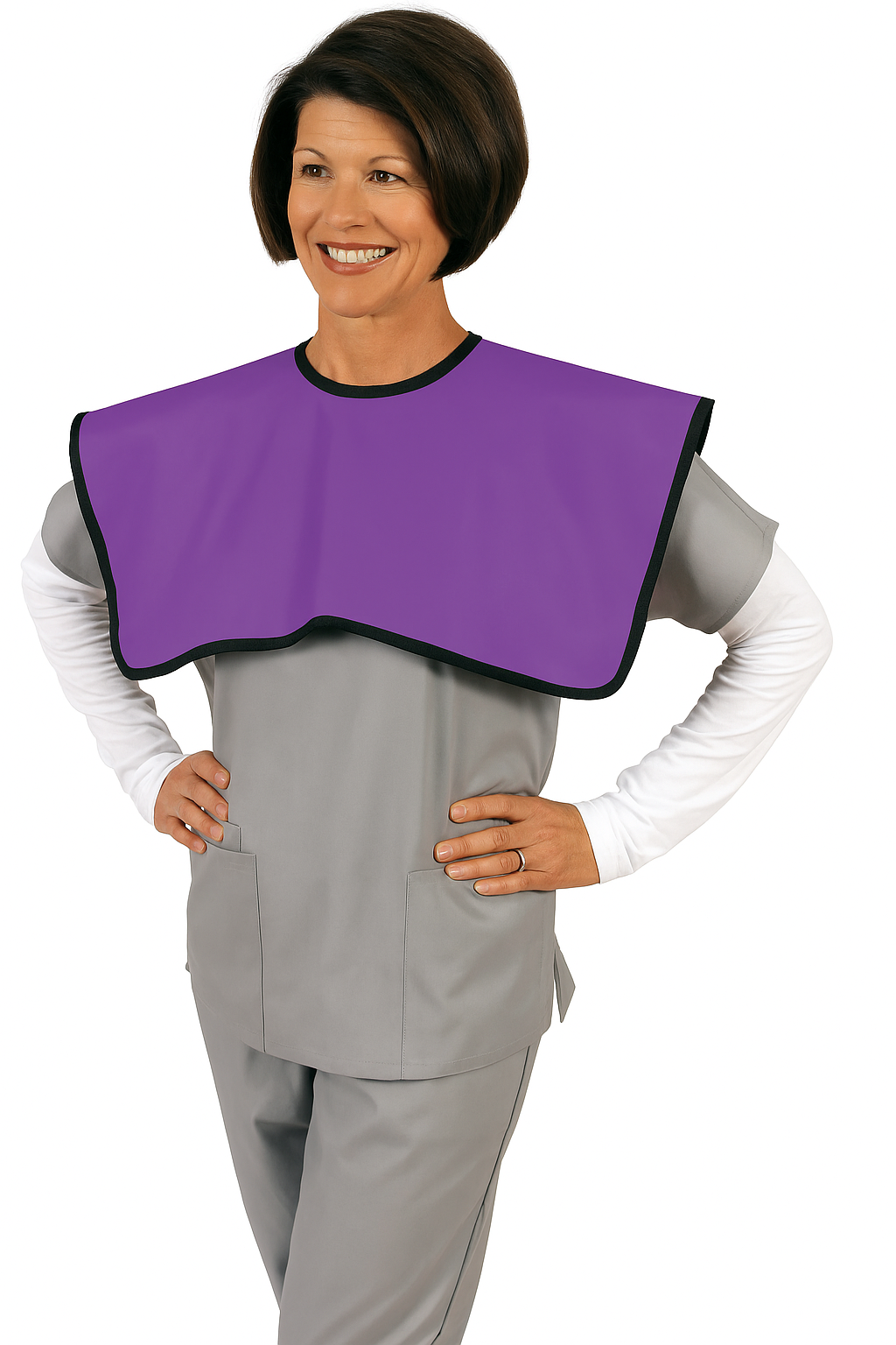 סינר העופרת תוצרת ארצות הברית, להגנה על מטופלים מבוגרים וילדים במהלך צילומי רנטגן דנטליים